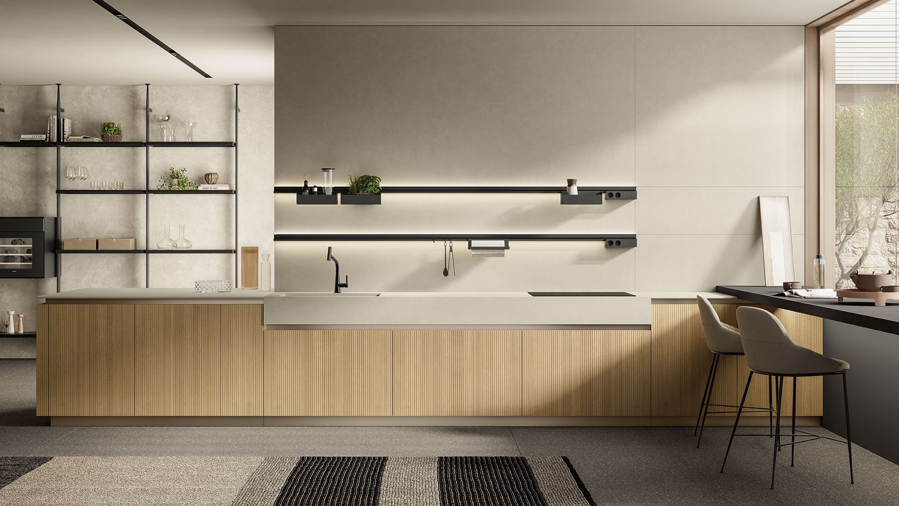 FebalCasa_Cucina_Moderna_Origina_AntaSquareCannettato_Compo5_4 FebalCasa_Cucina_Moderna_Origina_AntaSquareCannettato_Compo5_4
